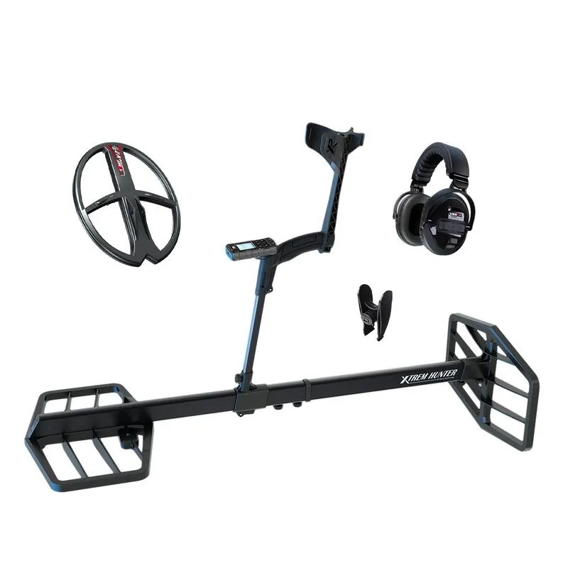 DEUS II RC + 2 bobinas (34x28cm + Xtrem Hunter) + audífono bluetooth WSAII-XL